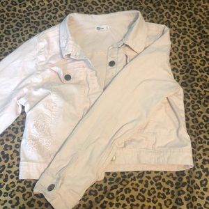 Light pink jean jacket 🧥